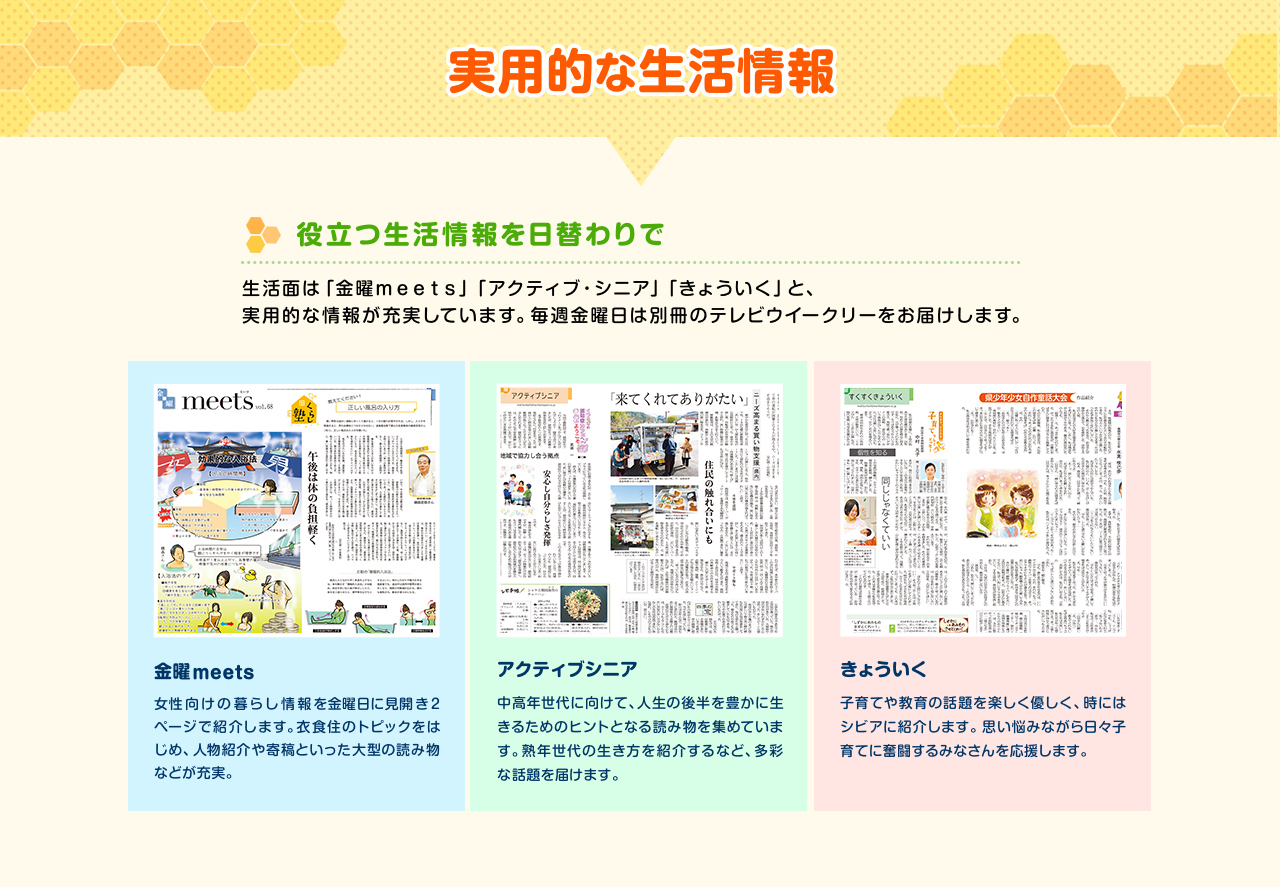 実用的な生活情報